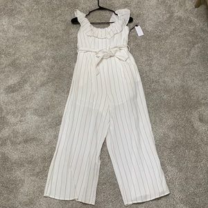 NWT ASTR the Label Striped Jumpsuit, Size M